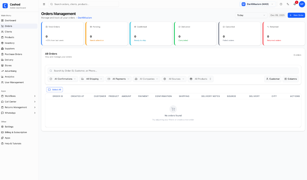 Order Management